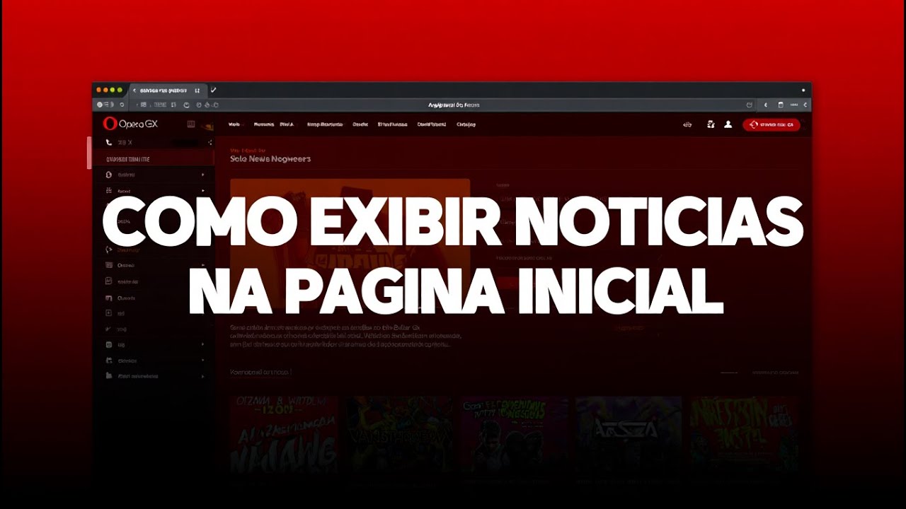 How to Display News on the Opera GX 2026 Homepage - YouTube