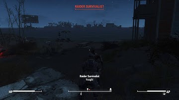 Fallout 4 FishHook Melee Kill Animation