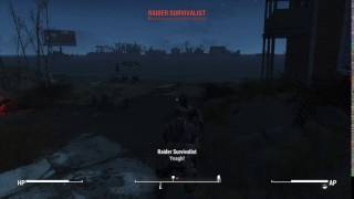 Fallout 4 FishHook Melee Kill Animation