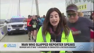 Runner Who D Georgia Reporter On Live Tv Apologizes