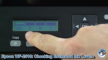 Epson WorkForce WF 2510WF: How to Check Estimated Ink Levels