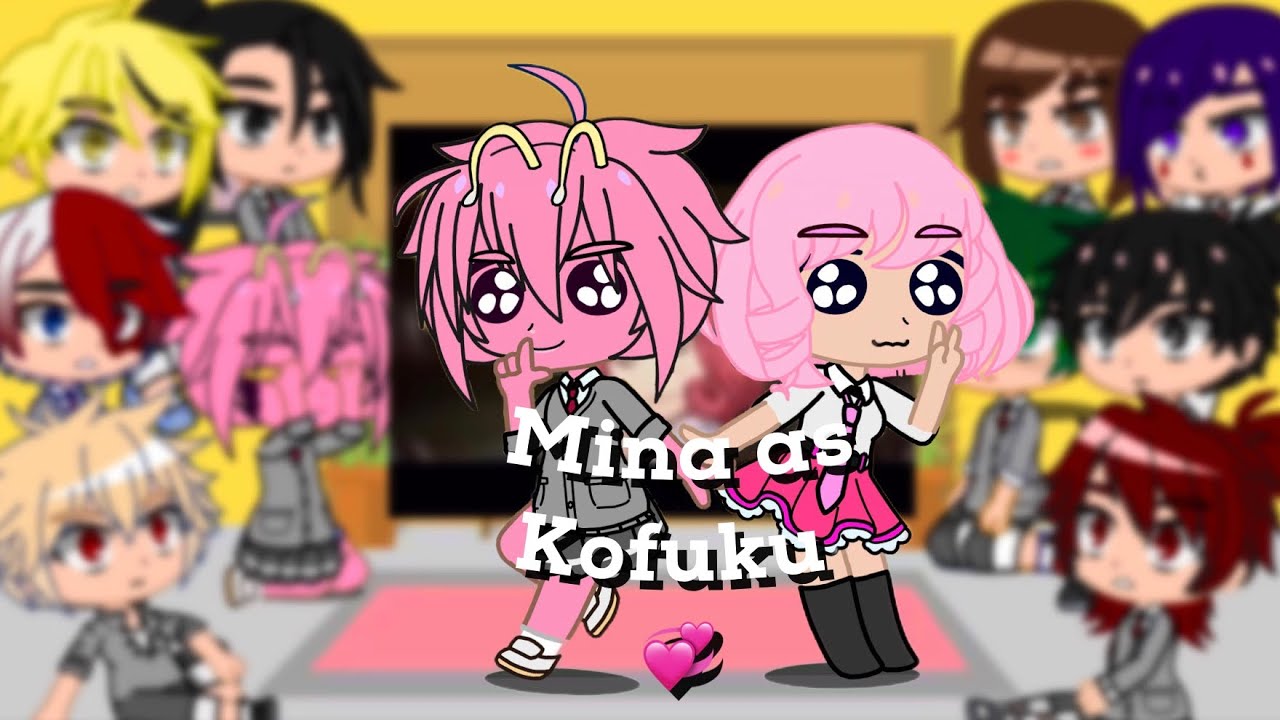 BNHA react to Mina as kofuku ( Re upload) Noragami, original