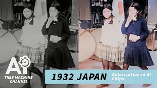 1932 Trip To Japan Before World War Ii Ai Colorized 60Fps