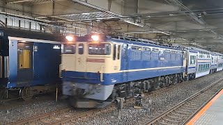 9171レ  EF65-2080[新]牽引横須賀線E235系F35.36編成用グリーン車甲種輸送。大宮駅通過。