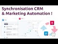 Synchroniser son crm et son marketing automation avec webmecanik 