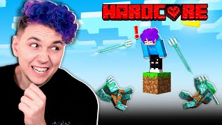 😱 ВЫЖИВАЮ на ОДНОМ БЛОКЕ в HARDCORE (ХАРДКОР) 🔥 Выживание ОДИН БЛОК #3