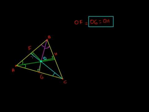 Vídeo: Com Es Construeix Un Triangle Inscrit