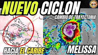 Powerful Cyclone Melissa Is Projected To Head Toward The Caribbean With A Change In Trajectory.