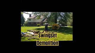 Play Ground Equipment Demolition and Haul Away