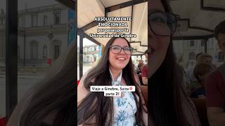 NO ME ESPERABA poder ver la Universidad de Ginebra, Suiza🇨🇭 #viaje #suiza viajando por Suiza