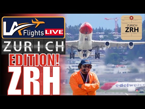🔴LIVE DAY 2 FROM 🇨🇭 ZURICH, SWITZERLAND! | ZURICH PLANE SPOTTING | SEPTEMBER 12, 2025