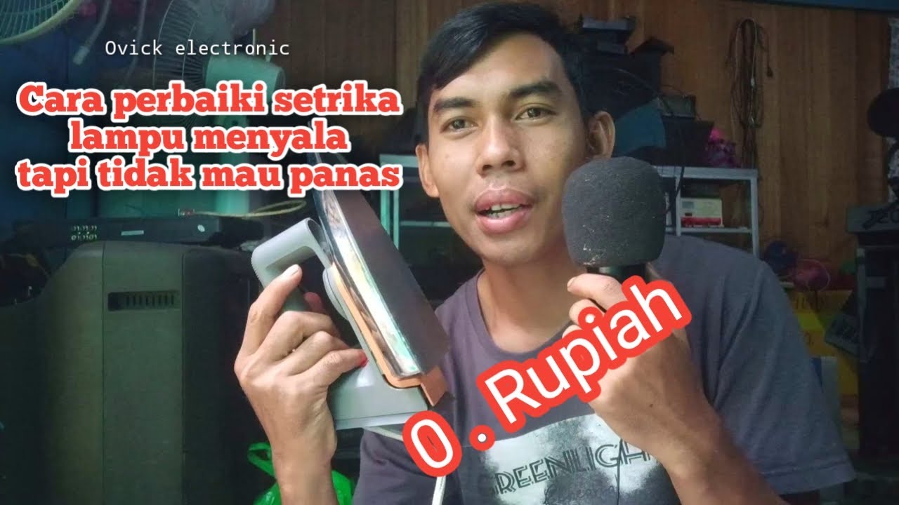 Cara perbaiki setrika