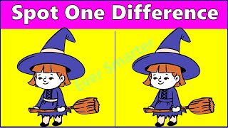 Spot the differences | Find the differences | Picture puzzles | Odd one out Riddles