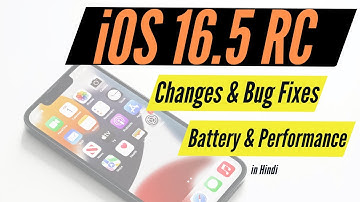 iOS 16.5 RC I iOS 16.5 Release Candidate Changes and Bug Fixes in Hindi I TechnoaddictsIndia