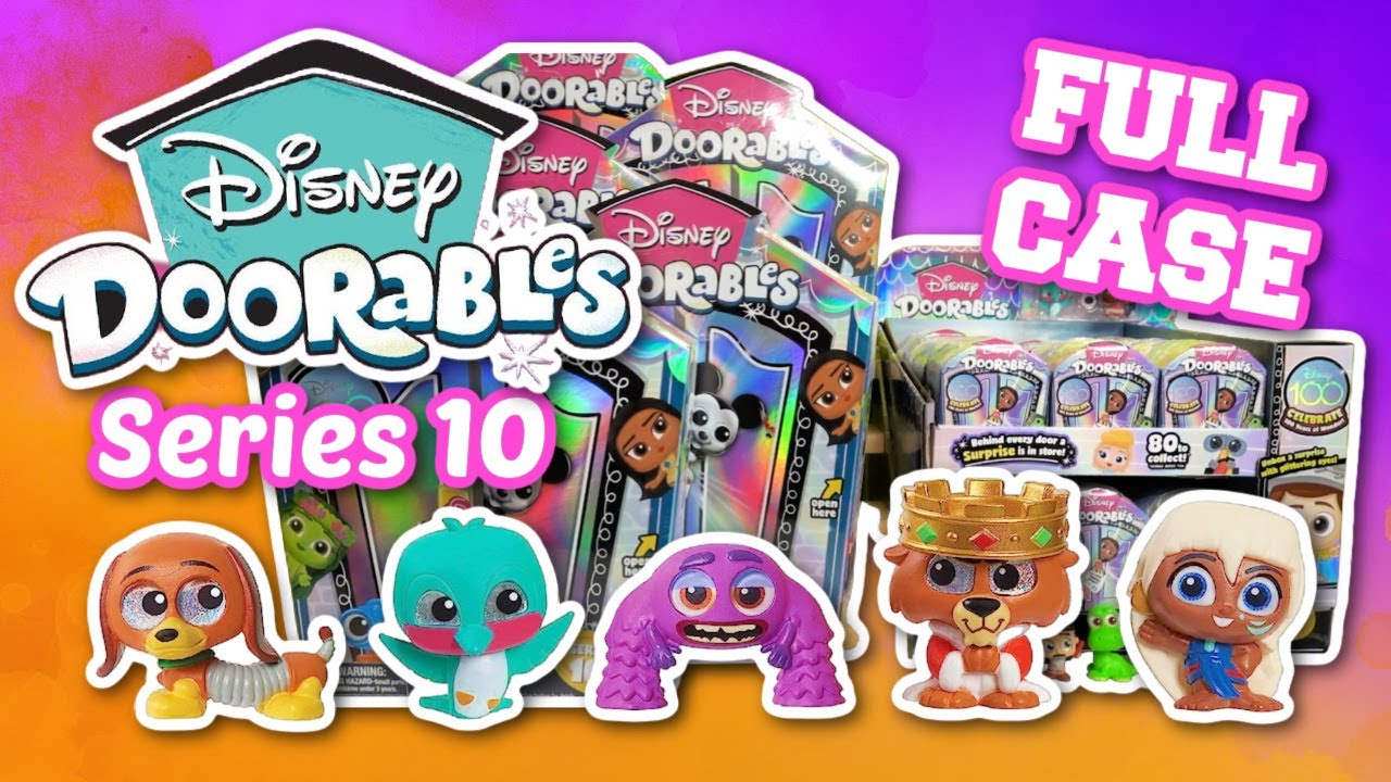 Disney Doorables Series 10 FULL CASE Unboxing + 5 Multi Peeks! 🦴🦖🦁 with Codes! YouTube