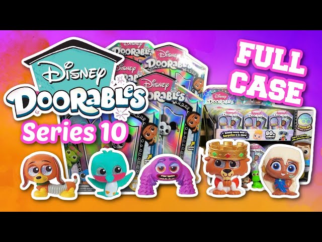 Disney Doorables Series 10 FULL CASE Unboxing + 5 Multi Peeks! 🦴🦖🦁 with  Codes! 