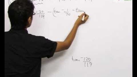 Inverse Circular functions - Problem Solving 2