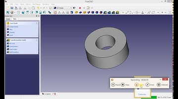FreeCad Cutting -FreeCad Khmer