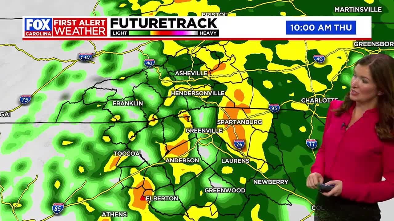 First Alert Weather Day Thursday with widespread rain and chilly temps ...