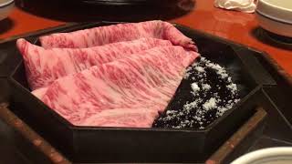 【創業明治6年 三嶋亭】/すき焼き  /  霜降り / Sukiyaki in Kyoto , Japan