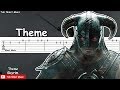 Skyrim - Theme Guitar Tutorial