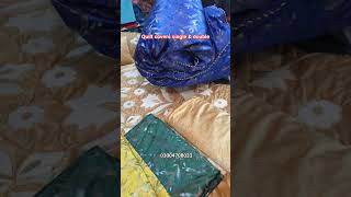 Quilt covers velvet and palachi | bed covers | compress pillow | nishat towels | #pakistan #lahore