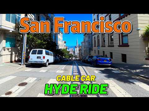 San Francisco Cable Car Front View: The *HYDE RIDE* Loop!