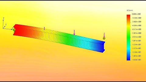 Cantilever beam under distributed-load