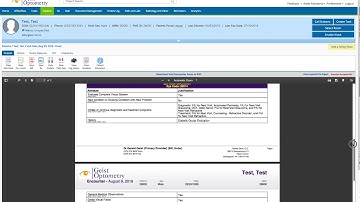 Eyefinity EHR Chart Auditing