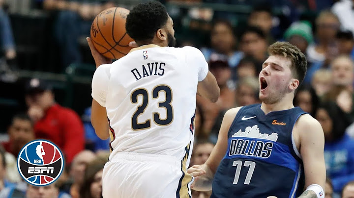 Luka Doncic, Anthony Davis battle as Mavericks edge Pelicans | NBA Highlights