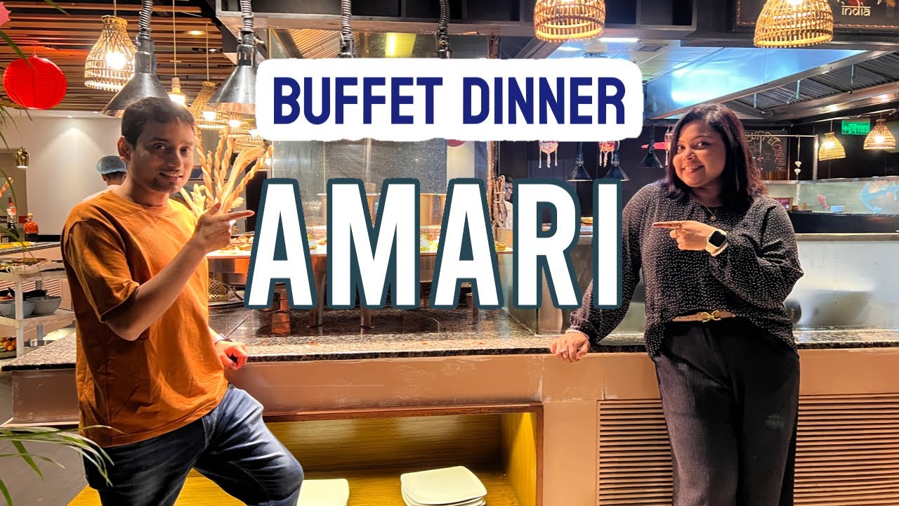 Amari Buffet Dinner at 7,786 Taka Worth?| Amari Dhaka | 5 Star Restaurant Buffet Dinner Review 