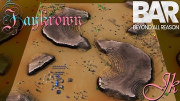 Learning new strategies in a 2v2 with Hard Barbarian AI in Beyond All Reason #rts
