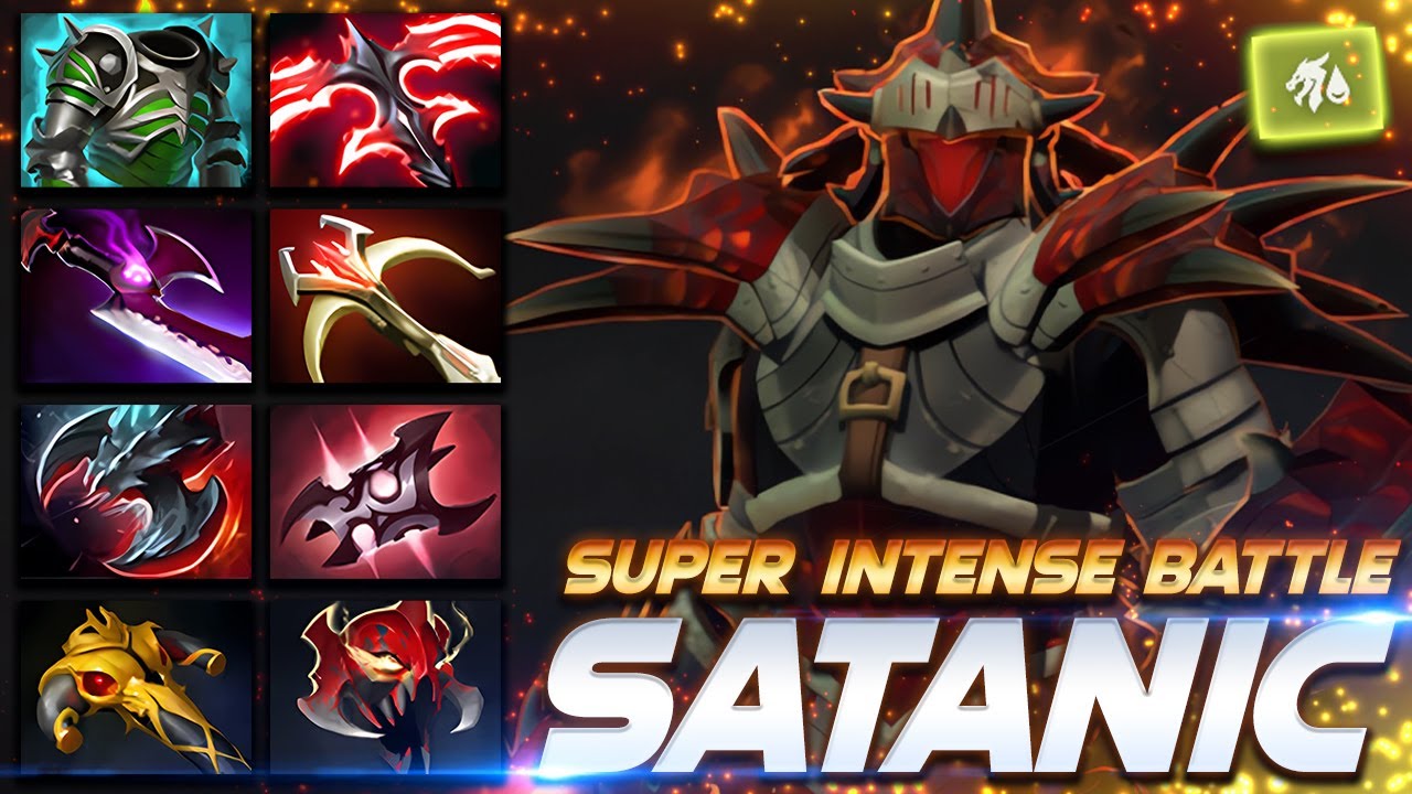Satanic Dragon Knight Super Intense Battle - Dota 2 Pro Gameplay [Watch & Learn]