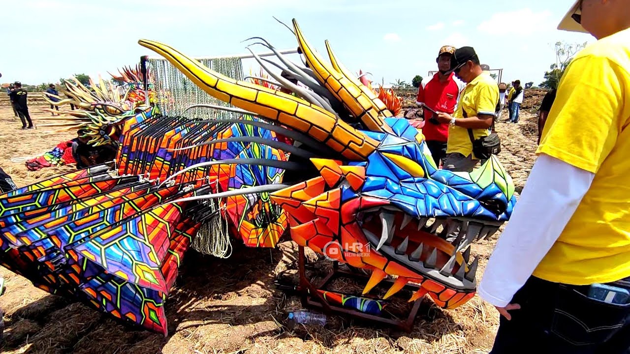 Viral Juara 1 Guardian Dragon Kite Festival Layang layang Dohoagung