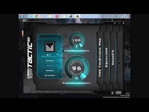 Creative Sound Blaster  Tactic3D Alpha Sterowniki+Download