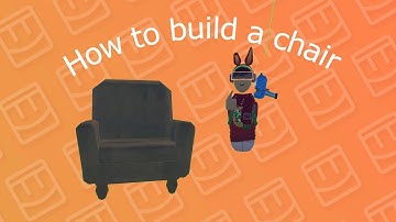 How to build a chair (RecRoom tutorial)