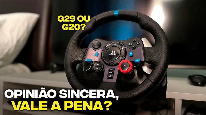 REVIEW COMPLETO DO VOLANTE LOGITECH G29 + CÂMBIO DE MARCHA 