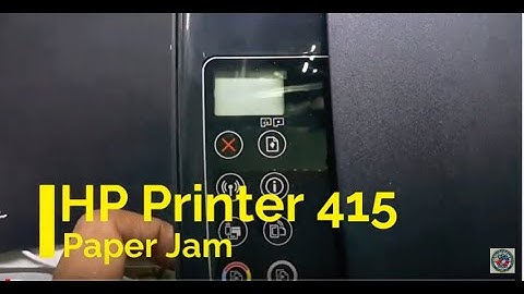 HP Ink Tank Wireless 415 Paper Jam | Sensor Trouble