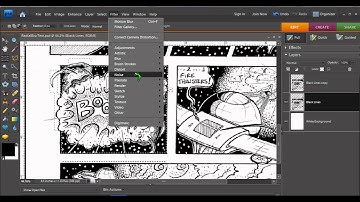 Photoshop Elements Tutorial - Radial Blur Filter