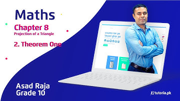 Maths Class 10 | Chapter 8 | Topic 2 | Theorem One | in urdu | tutoria.pk