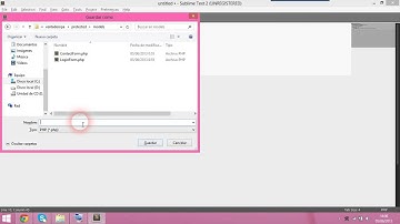 Vídeo #2: Aplicación Yii- Creación de la Aplicación parte 1