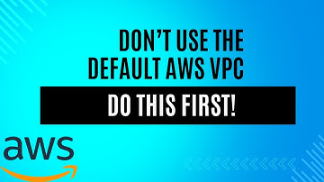 With AWS, Do This First!
