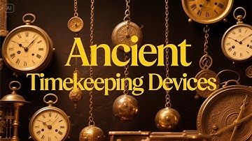 "Ancient Timekeeping Devices That Changed the World | How Time Was Measured Before Clocks!
