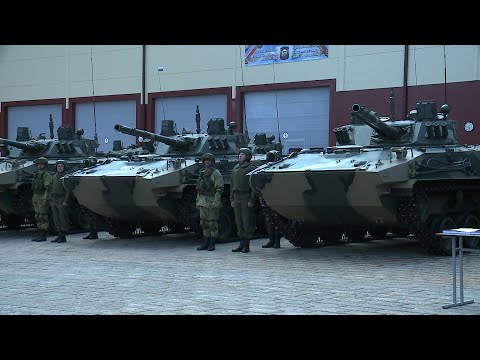 В Ставрополе презентовали новые десантные бронетранспортёры