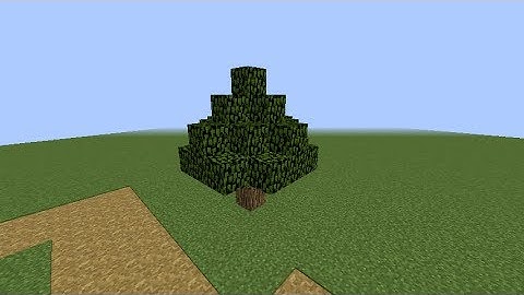 Minecraft 1.12:How to make a big tree 2