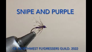 Snipe and Purple Soft Hackle Spider pattern screenshot 2
