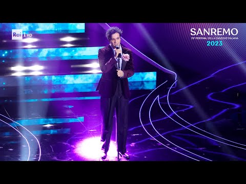 Sanremo 2023 - Tananai canta &#039;Tango&#039;