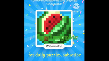 Nonogram daily challenge 3 August 2023 - Hard - solution / answer / how to solve puzzle #brainsgrow