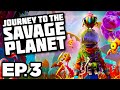 🦞 CragClaw Boss Battle, Proton Tether, The Itching Fields!!! - Journey to the Savage Planet Ep.3