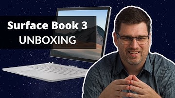 Surface Book 3 Unboxing